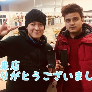 ネパールからiPhoneを修理に来店！