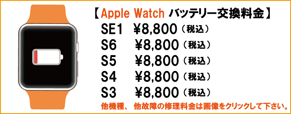 AppleWatch修理